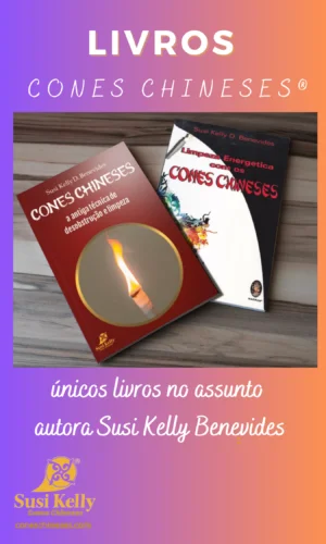 2 Livros Cones Chineses® Susi Kelly