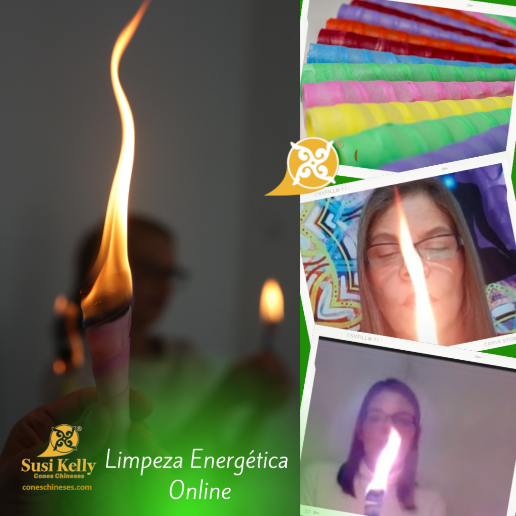 Um fogo, cone chinês que elimina os Medos, magoas , raivas, desconectado, insatisfeita, ansiedade, depressão, raivas podem ser eliminadas com a limpeza energética online Cones Chineses